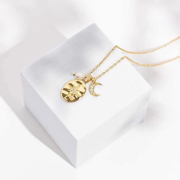 14K Gold Boho Star ✨Pendant - Picture 2 of 4